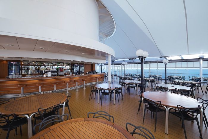 La Pergola Outside Cafeteria